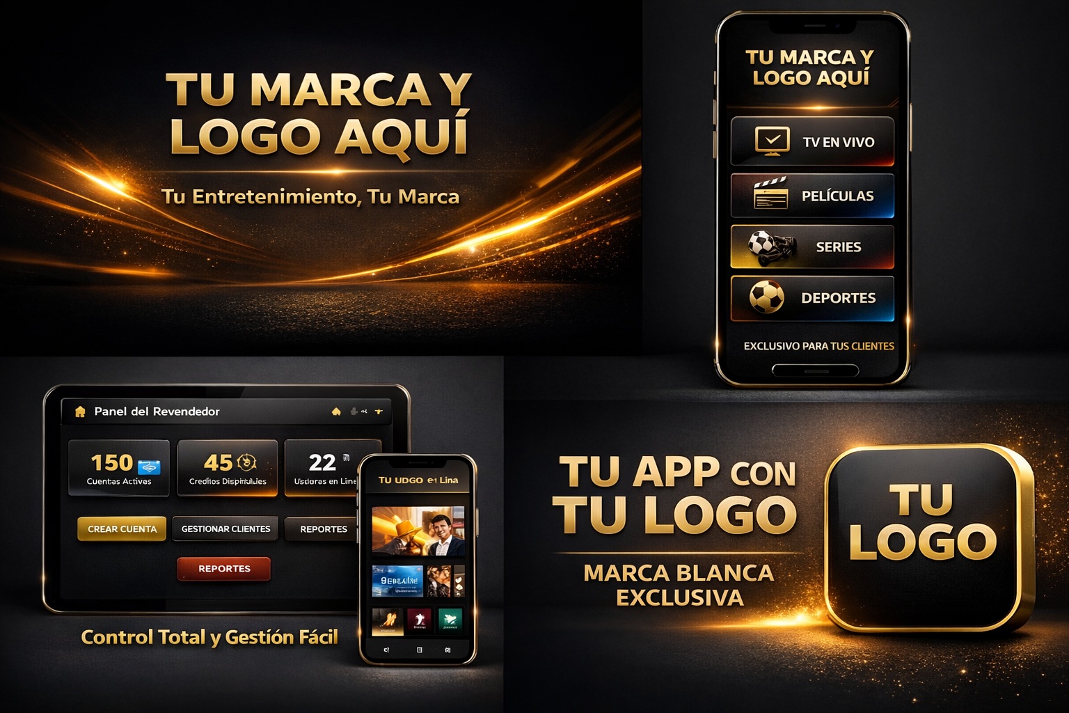 Tu propia App IPTV con tu marca